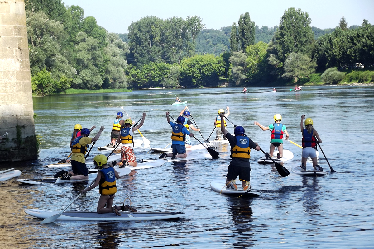 Paddle sur la Dordogne