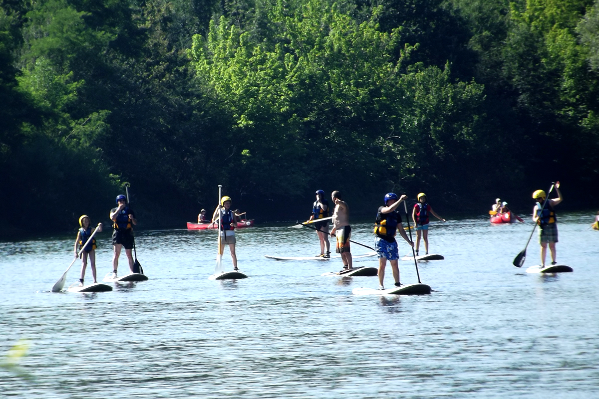 Paddle sur la Dordogne